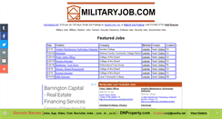 Desktop Screenshot of militaryjob.com